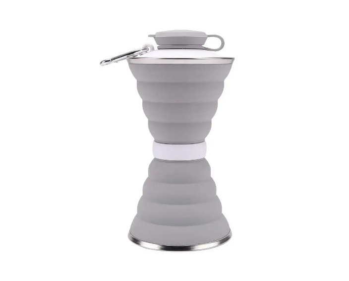 Силиконовая бутылка Folding travel water cup 9588