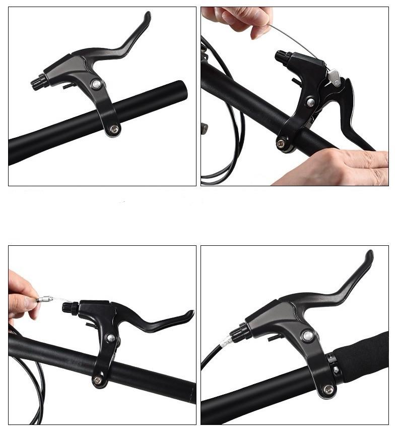 Ручки гальмівні для велосипеда алюмінієві права та ліва - фото 8 Ручки гальмівні для велосипеда алюмінієві права та ліва - фото 8