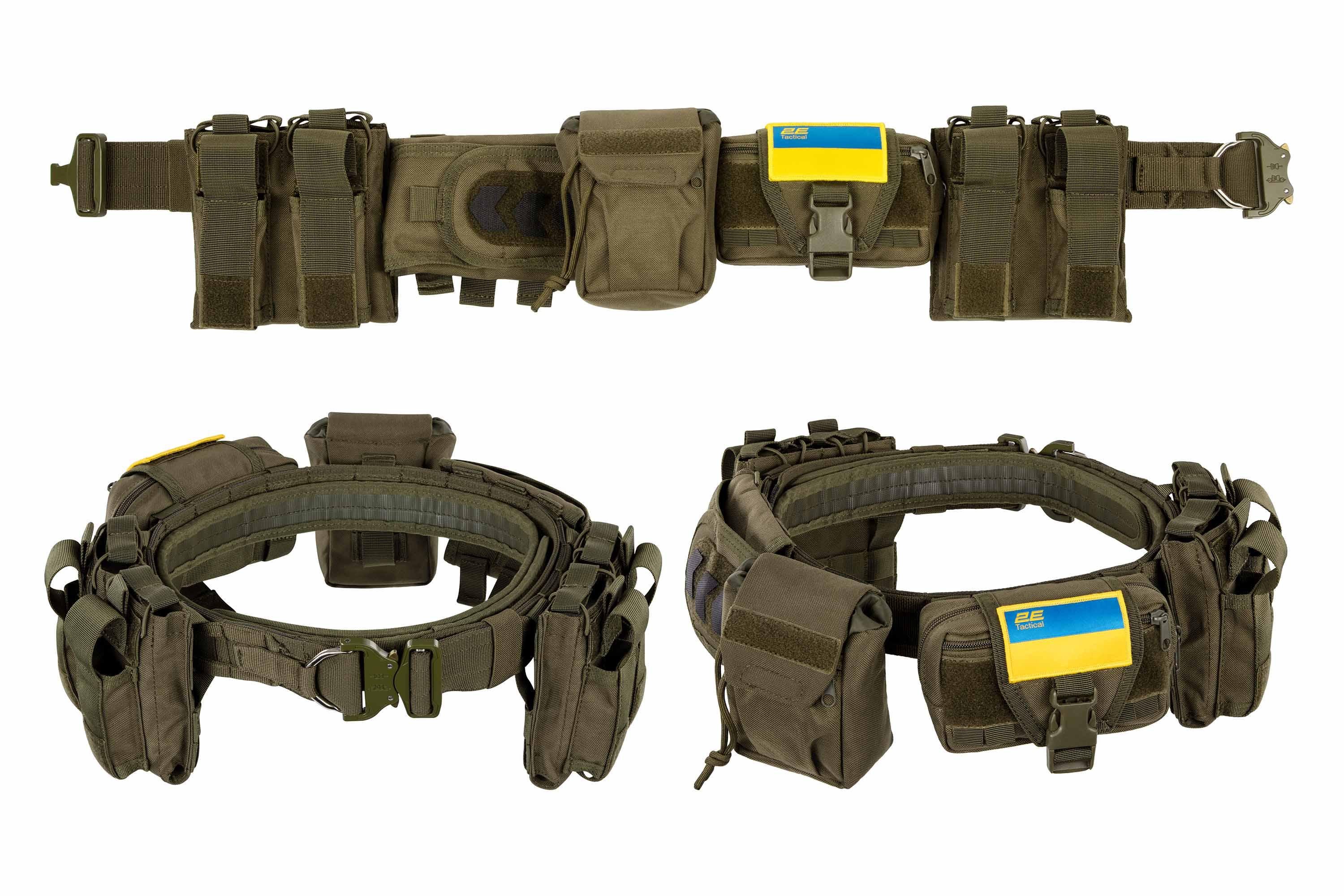 Пасок військовий 2E Tactical з 5-ма підсумками Зелений (ERC-2E-MILTACBELT-Y5PCH-OG) - фото 20 Пасок військовий 2E Tactical з 5-ма підсумками Зелений (ERC-2E-MILTACBELT-Y5PCH-OG) - фото 20