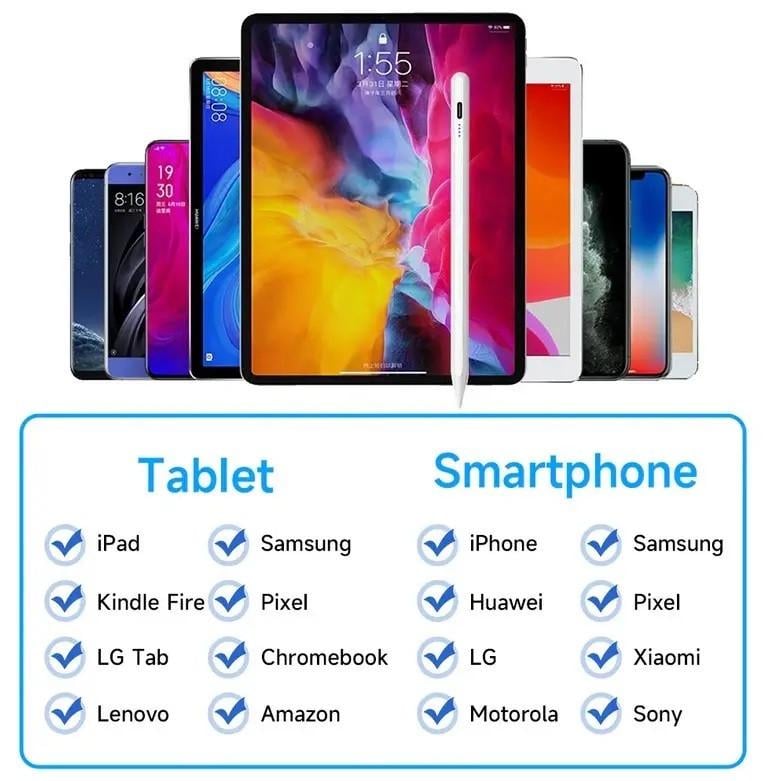 Стилус Active Touch KD503 для Android iOS Windows Білий (000799) - фото 9