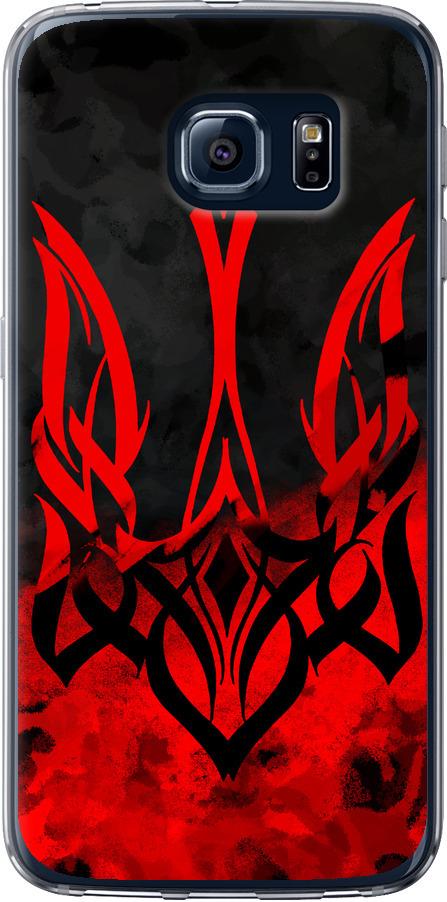 Чехол на Samsung Galaxy S6 G920 Герб Украины v2 (5312t-80-42517)
