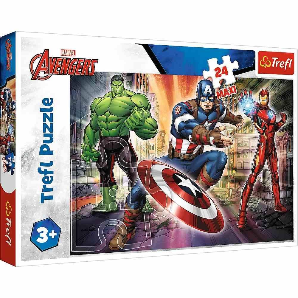 Пазлы Maxi The Avengers В мире Мстителей 24 элементов (2987236486)