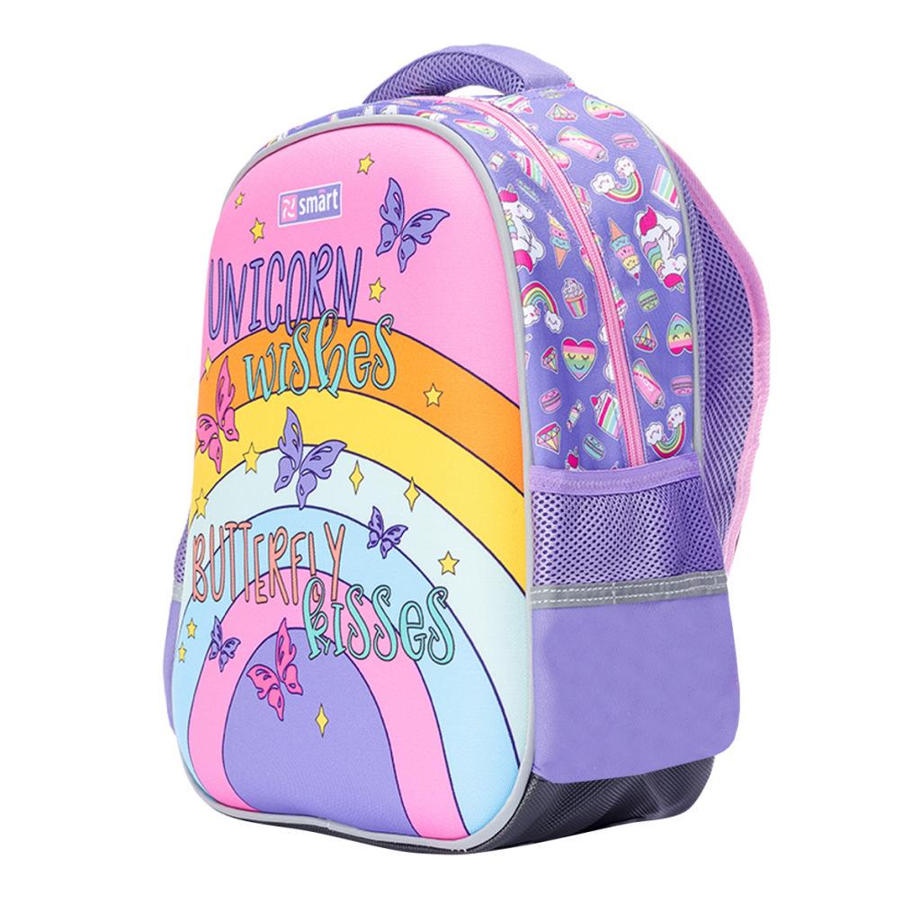 Рюкзак шкільний Smart SM-02 Unicorn 36х27х14 см 13,6 л Бузковий (558183) - фото 2