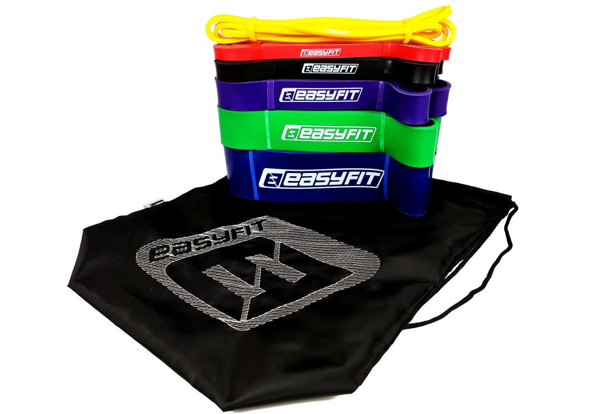 Петлі гумові EasyFit 1-110 кг 6 шт. (EF-1116s) - фото 4 Петлі гумові EasyFit 1-110 кг 6 шт. (EF-1116s) - фото 4
