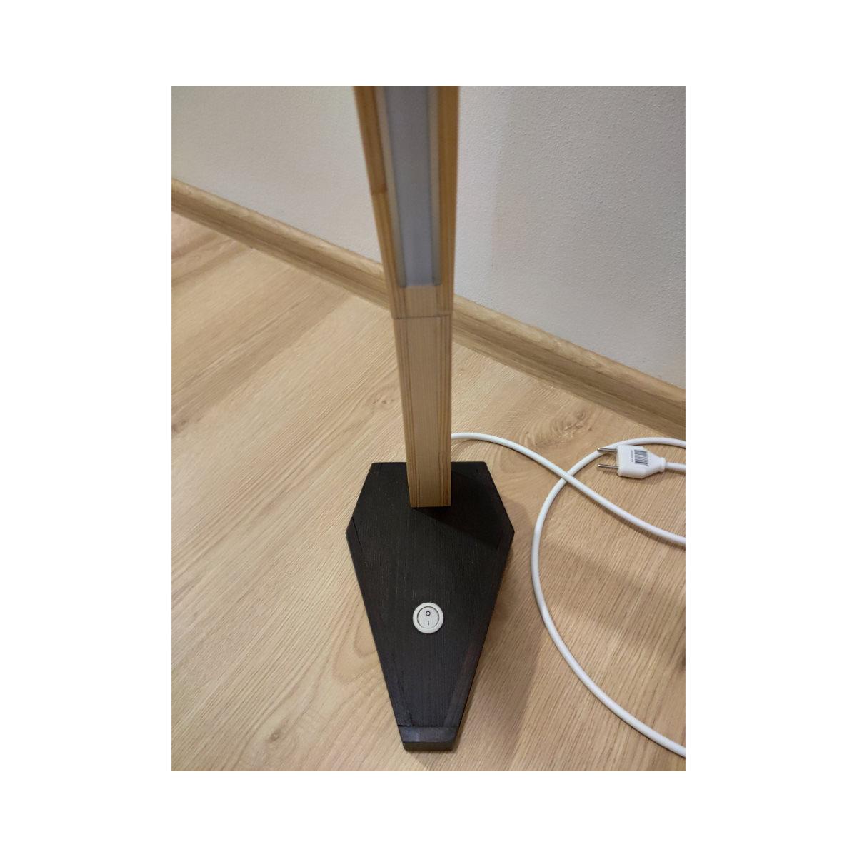 Торшер светодиодный напольный деревянный (2086859691) - фото 4 Торшер светодиодный напольный деревянный (2086859691) - фото 4