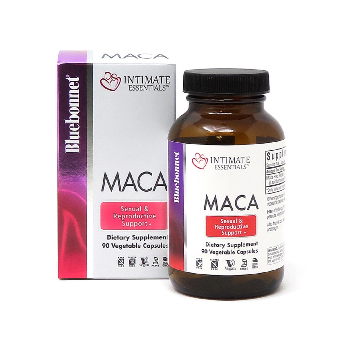 Витамины Мака ntimate Essentials Maca Bluebonnet Nutrition сексуальная и репродуктивная поддержка I 90 капс. (14482)