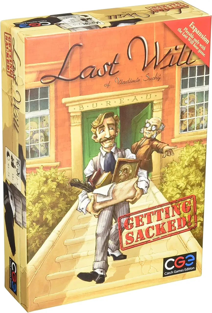 Настольная игра Last Will Getting Sacked дополнение (2187100800)