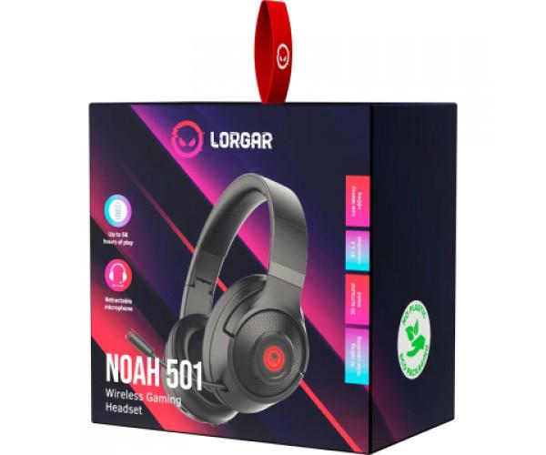 Навушники Lorgar Noah 501 Black (LRG-GHS501) - фото 4