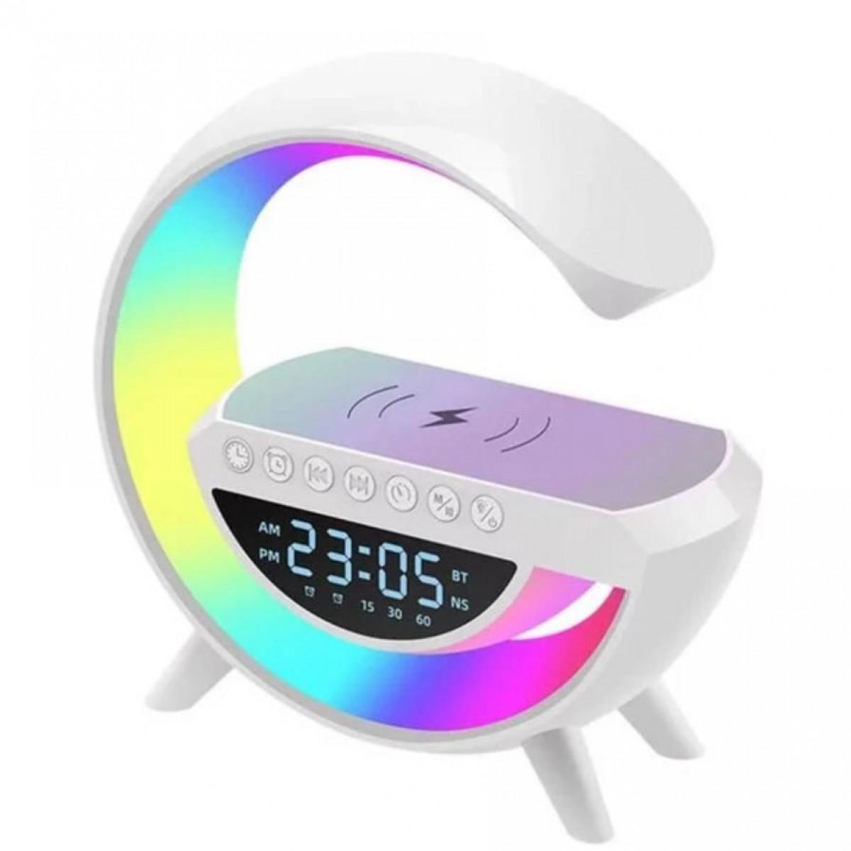 Лампа-ночник Smart 4в1 фонарик/светильник/зарядная станция и музыкальная колонка (MX-00008597)