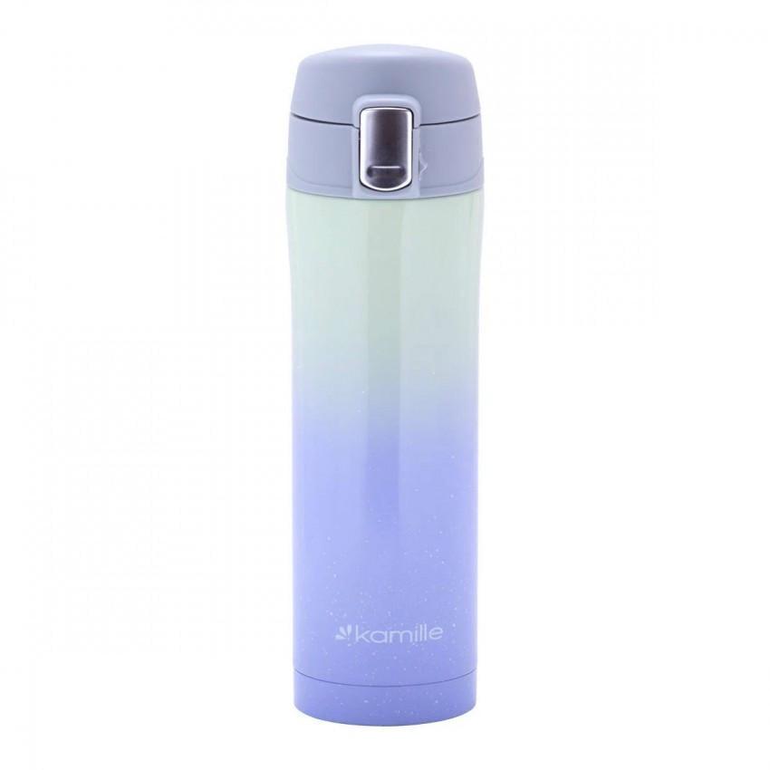 Термос Kamille КМ-2095 из нержавеющей стали 450 мл Фиолетово-зеленый (1104685422)