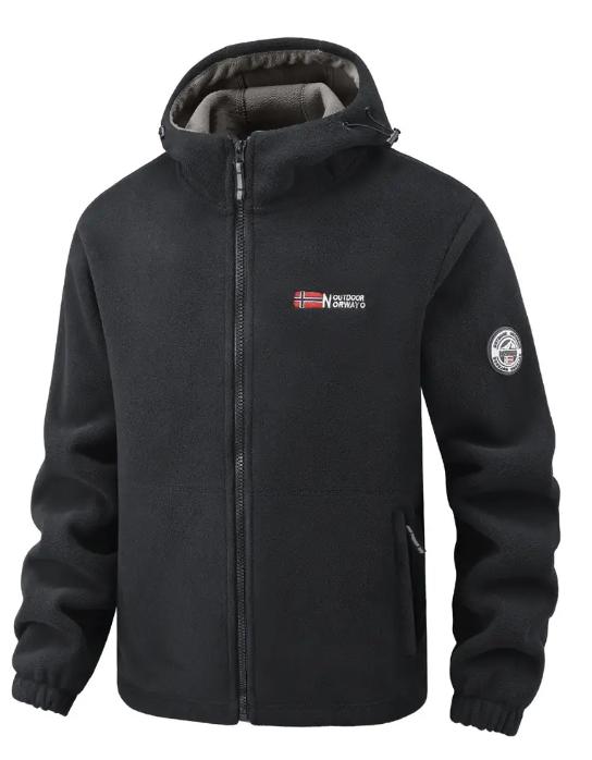 Куртка мужская зимняя Noutdoor Norwayo полиэстеровая с плотным кроем XXL Черный (29822766)