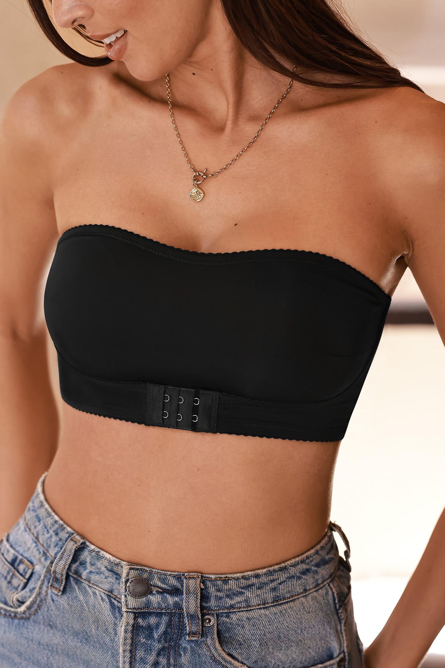 Бюстгальтер Cupshe XL Чорний (CAA11B4K004AA)