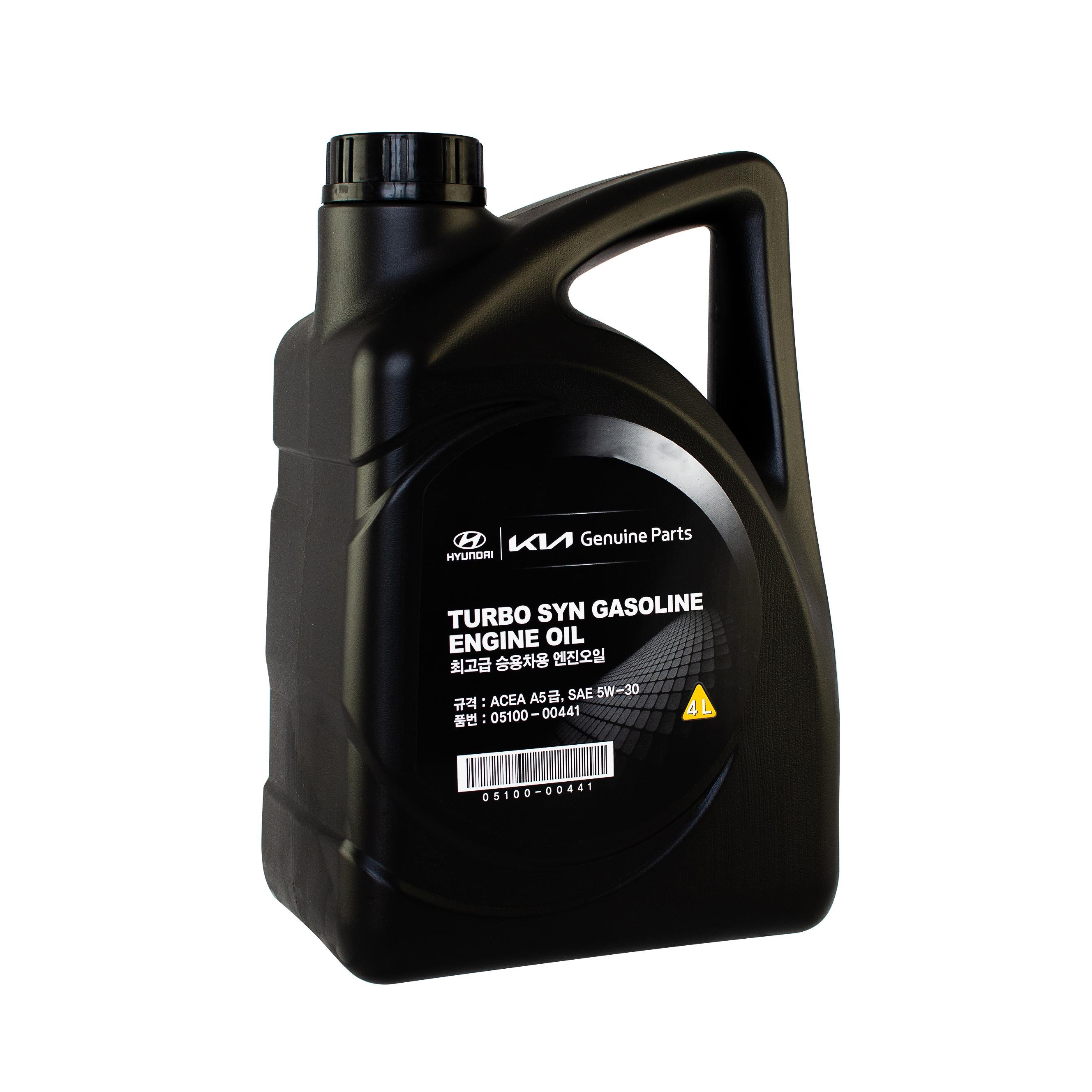 Моторное масло MOBIS Hyundai/KIA Turbo SYN 5W-30 4 л