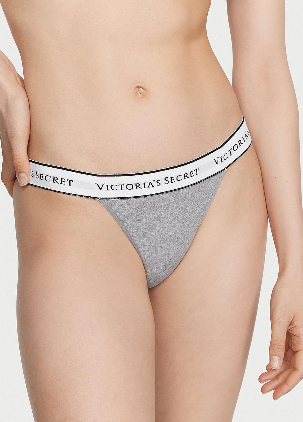 Трусики Victoria's Secret XS Сірий (1440000415900QBVXS) - фото 1