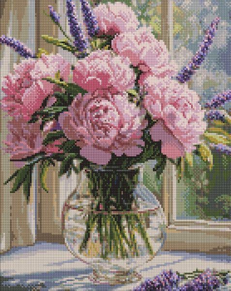 Алмазная мозаика Ideyka Нежная нежность в весе 40x50 см (Id-AMO8361)