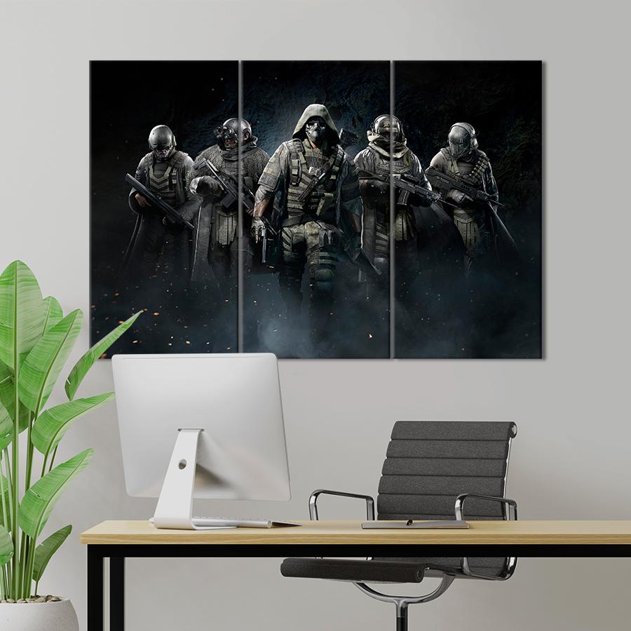 Настенний декор Постер игры Tom Clancy’s Ghost Recon 156x100 см (A213-3)