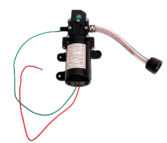 Насос для акумуляторного обприскувача GRUNHELM GHS-16M стрілка направлення вліво (1884201025)