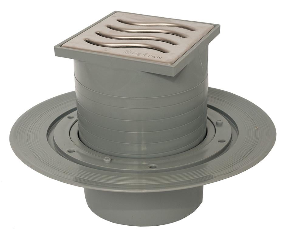 Трап для душа Pestan Confluo Dry 13000022 10х10 вертикальный сухой (4930)