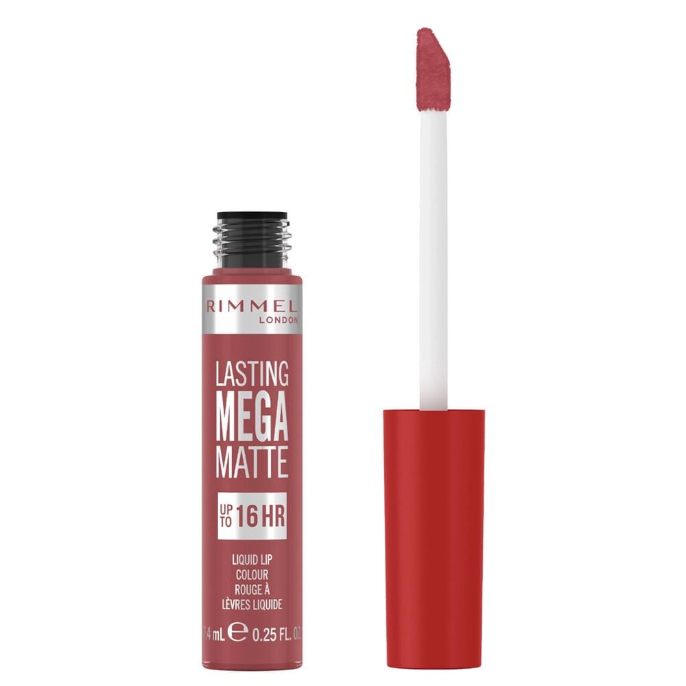 Помада губная матовая жидкая Rimmel London Lasting Mega Matte Liquid Lip Color 210 Rose And Shine 7,4 мл (22066668)