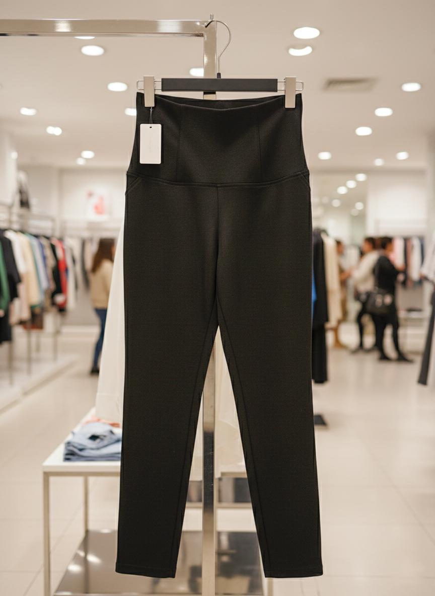 Брюки жіночі демісезонні із завищеною талією Forza Viva FV-122943-2 р. 46 Чорний (FV-122943-2-46) - фото 8 Брюки жіночі демісезонні із завищеною талією Forza Viva FV-122943-2 р. 46 Чорний (FV-122943-2-46) - фото 8