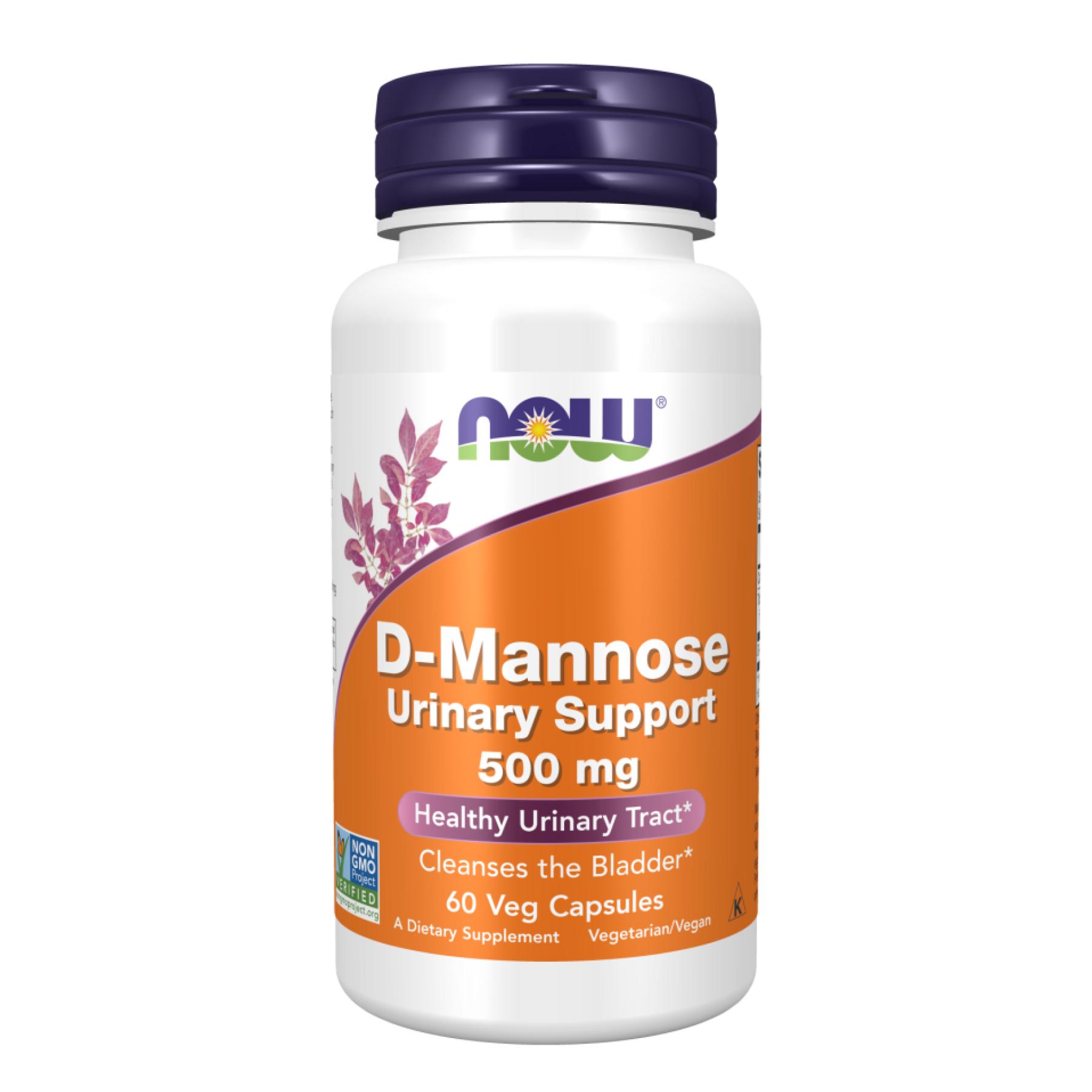 Натуральная добавка D-Mannose Urinary Support 500 mg 60 vcaps (2023-10-2508)