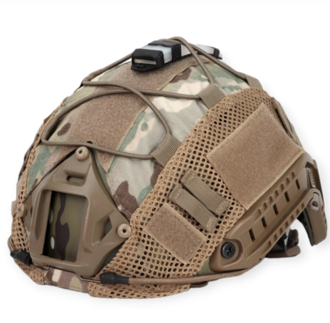 Кавер чохол на каску шолом FAST маскувальний з ріп стоп Multicam (MK001038)