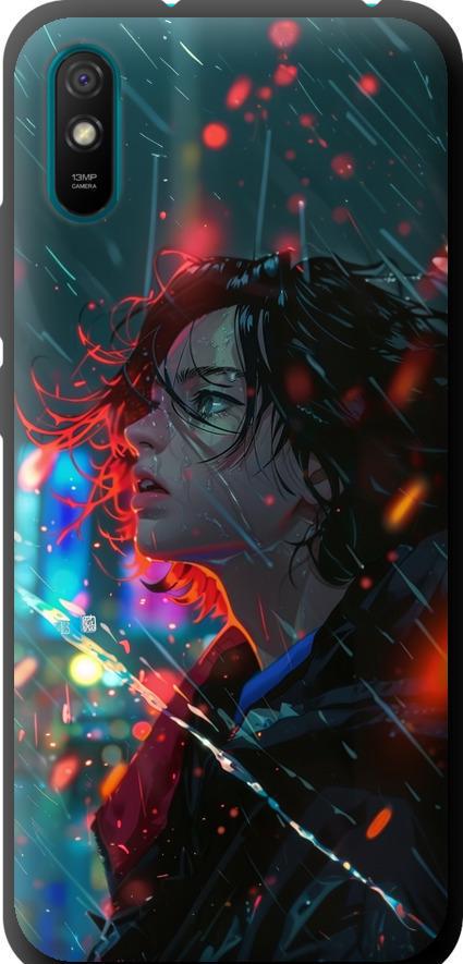Чехол на Xiaomi Redmi 9A Ночные огни (6096b-2034-42517)
