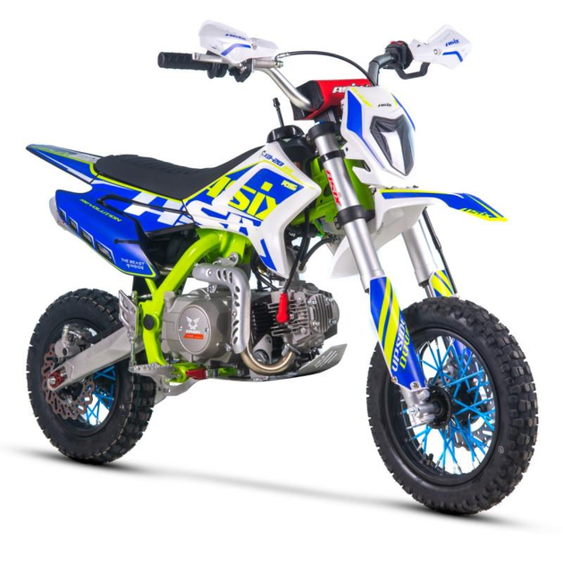 Питбайк ASIX XB-28 90СМ3 с электростартером Зеленый (27871218)