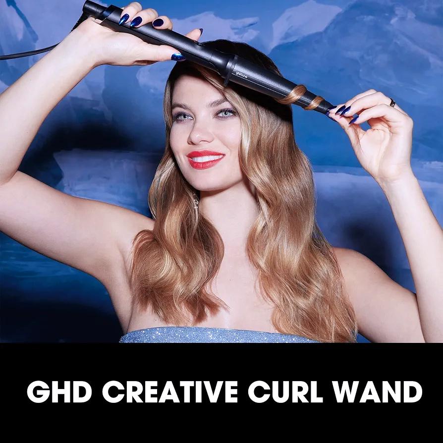 Подарочный набор щипцов для волос ghd Creative Curl Wand с расческой 28-23 мм (800900) - фото 7 Подарочный набор щипцов для волос ghd Creative Curl Wand с расческой 28-23 мм (800900) - фото 7