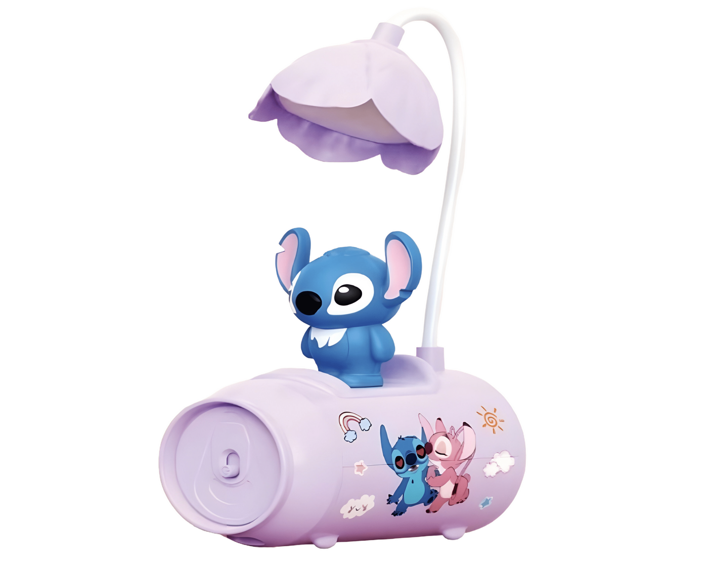 Настольная лампа Стич баночка Фиолетовый (348B) Настольная лампа Стич баночка Фиолетовый (348B)