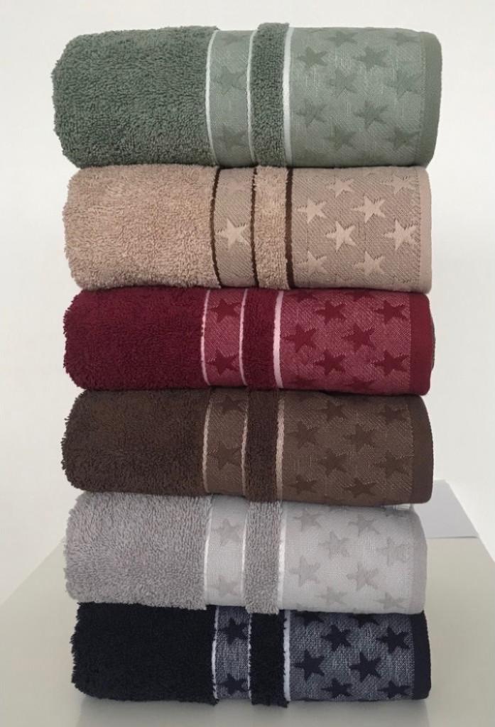 Набор полотенец Cestepe VIP Cotton Star Yildiz 50х90 см 6 шт. Набор полотенец Cestepe VIP Cotton Star Yildiz 50х90 см 6 шт.