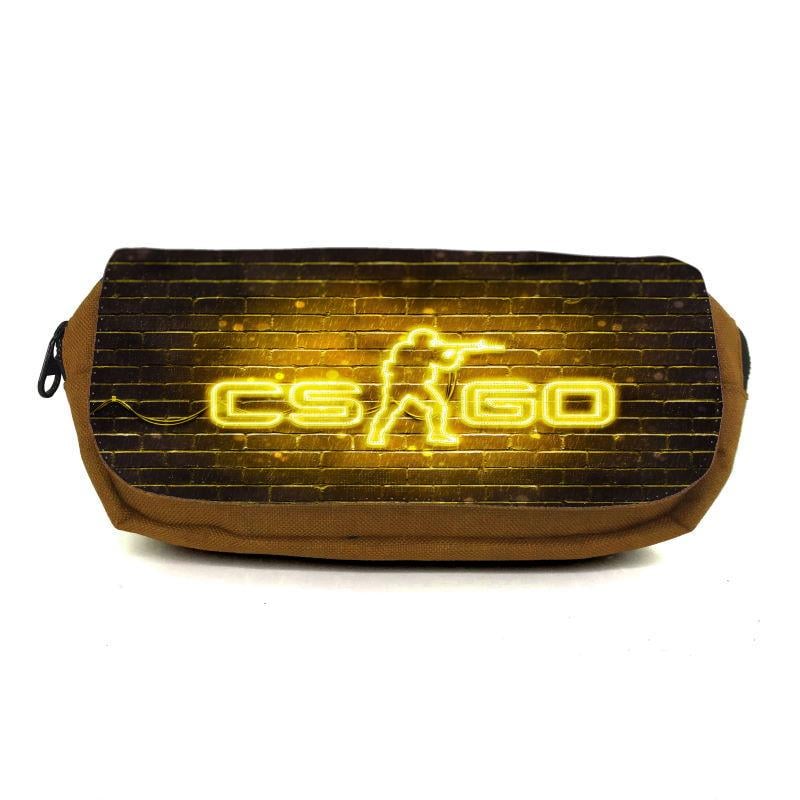 Пенал школьный Контр Забастовка CSGO-0036 коричневый (1442739992)