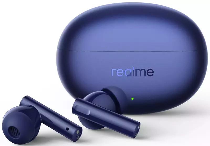 Наушники TWS Realme Buds Air 5 Blue - фото 2