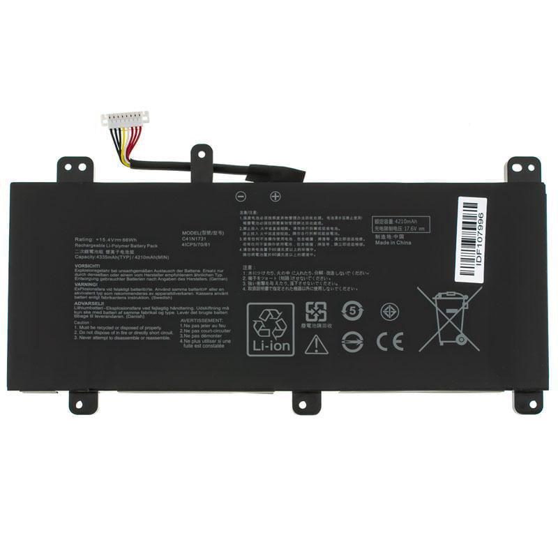 Аккумулятор для ноутбука Asus ROG Strix Scar II GL704GM 4335 mAh 15,4V (137493)