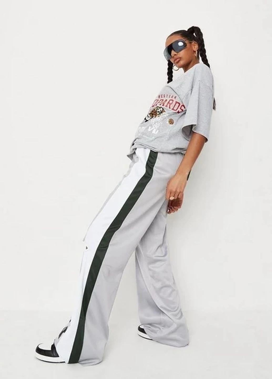 Спортивные штаны Missguided R9347251 р. 38 Серый Спортивные штаны Missguided R9347251 р. 38 Серый