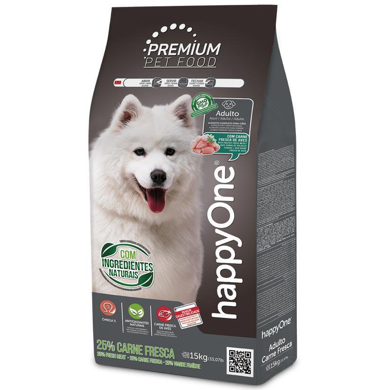 Корм сухий HappyOne Premium Fresh Meat Dog Fresh Meat зі свіжим м'ясом для дорослих собак 15 кг (5600760440891) - фото 1 Корм сухий HappyOne Premium Fresh Meat Dog Fresh Meat зі свіжим м'ясом для дорослих собак 15 кг (5600760440891) - фото 1