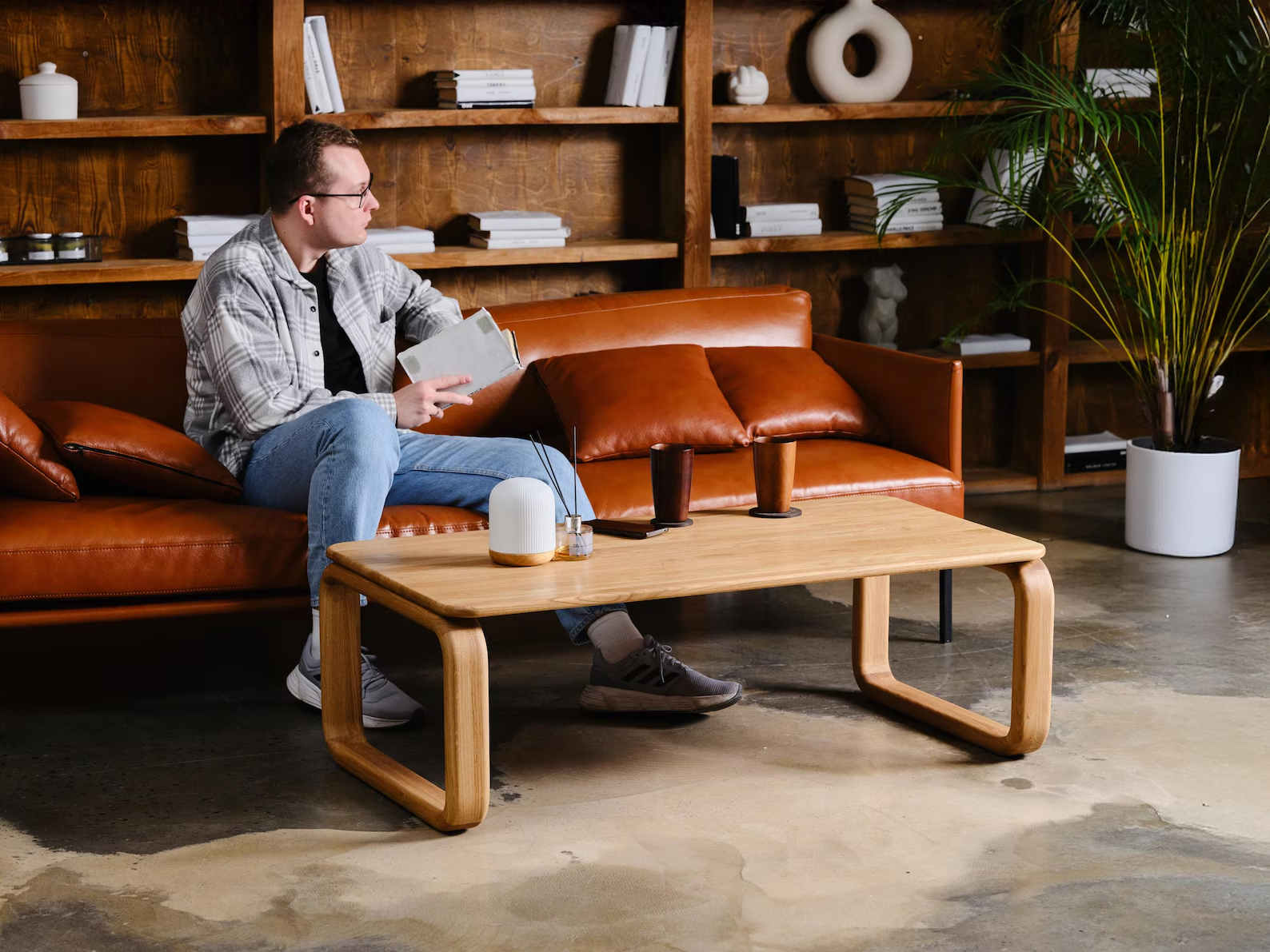 Журнальный столик Ostin из массива дуба (2693935229) - фото 2