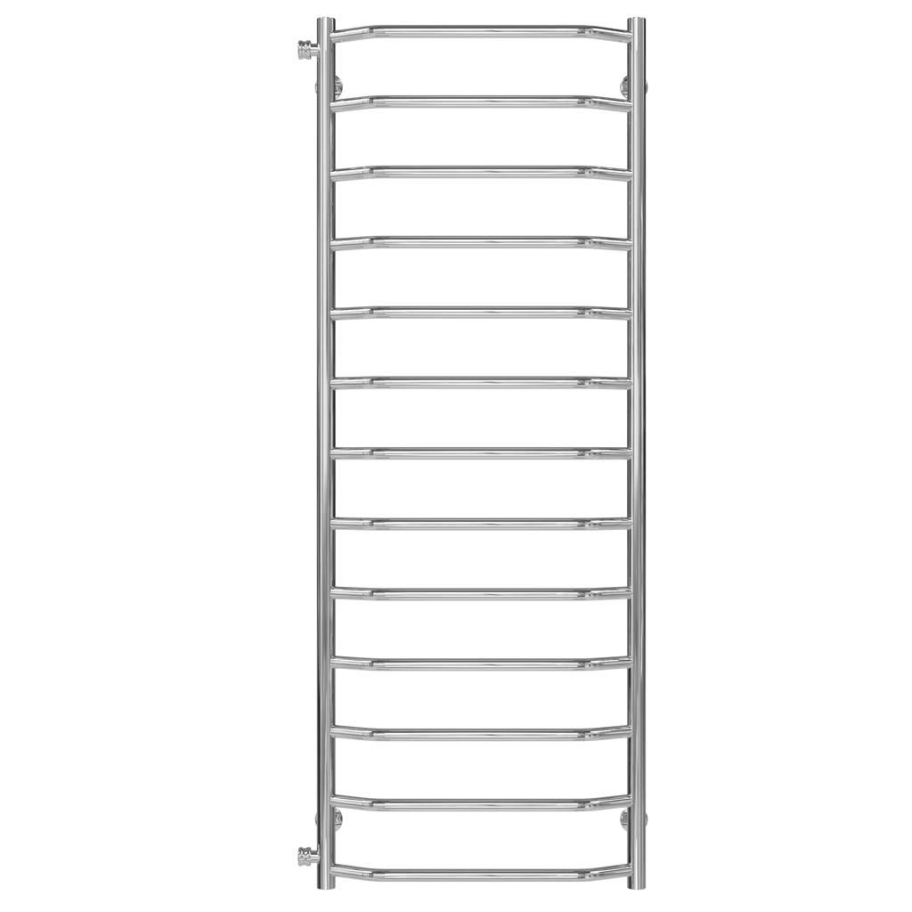 Полотенцесушитель водяной Deffi Трапеция П13 боковое левое подключение нержавеющая сталь 500х1400 мм Хром (C.TR.140.50.13.C.B)