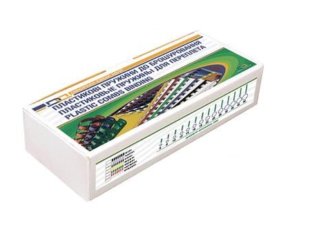 Пружина пластиковая D&A 12 мм 100 шт. Черный (1220201120606)