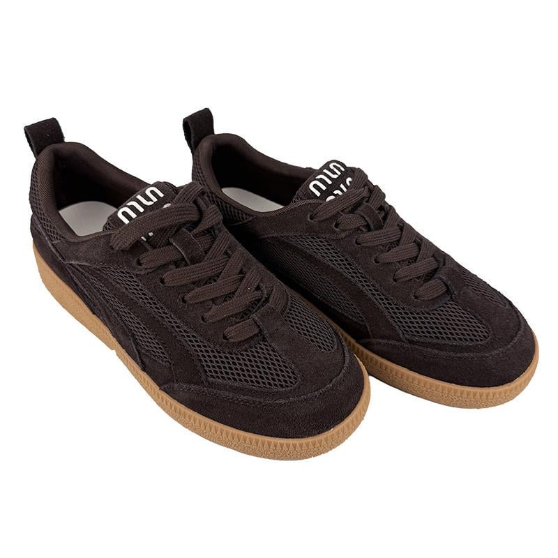 Кеды женские замшевые 3007-2 p. 38 24,5 см Коричневый