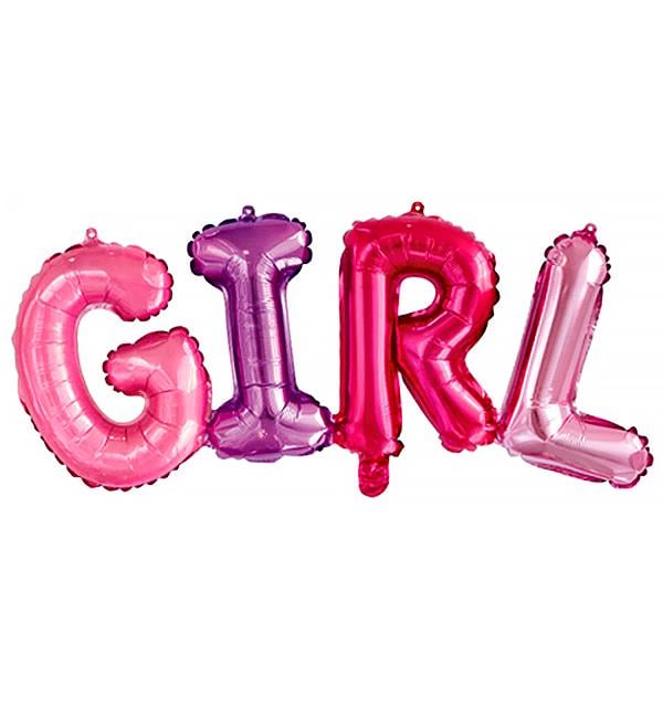 Воздушные шары Girl 76x35 см (514263)