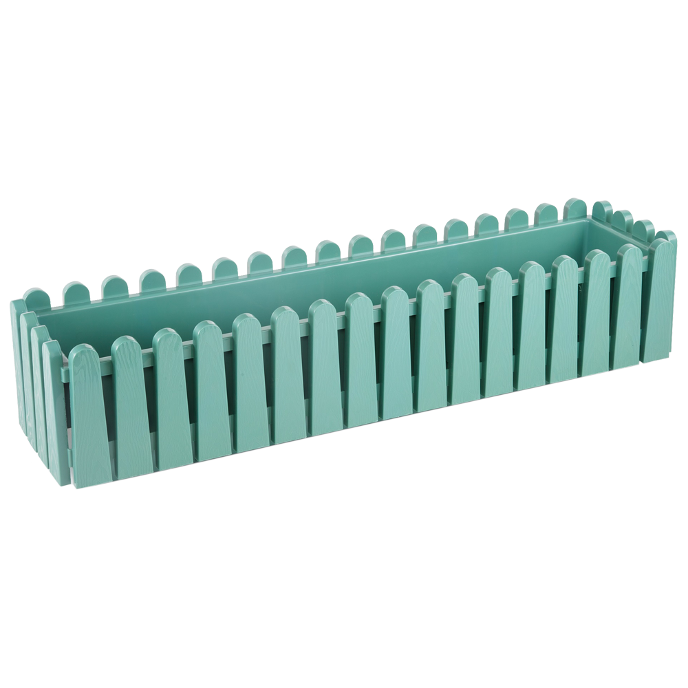 Горшок для цветов балконный Serinova Istanbul 14 л Зеленый (11417) - фото 1 Горшок для цветов балконный Serinova Istanbul 14 л Зеленый (11417) - фото 1