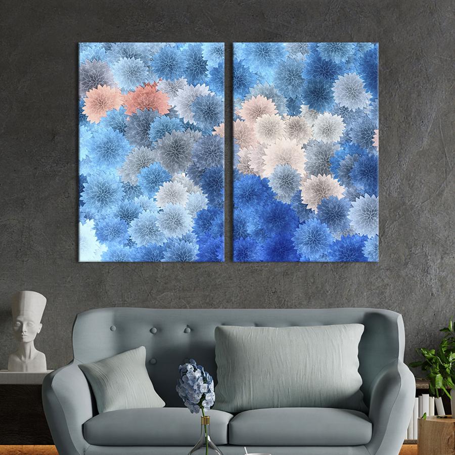 Картина на полотні Достаток хризантем 165x122 см (918-2)