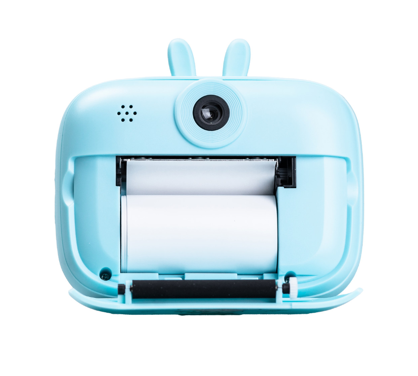 Фотоапарат дитячий з функцією миттєвого друку Зайчик Блакитний - фото 4 Фотоапарат дитячий з функцією миттєвого друку Зайчик Блакитний - фото 4