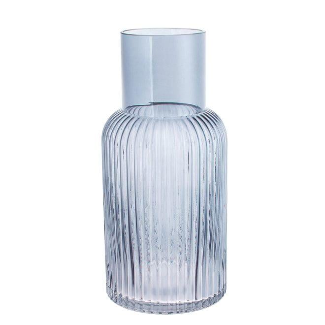 Ваза стеклянная Flora Bottle 29,5 см Grey (DR015186)
