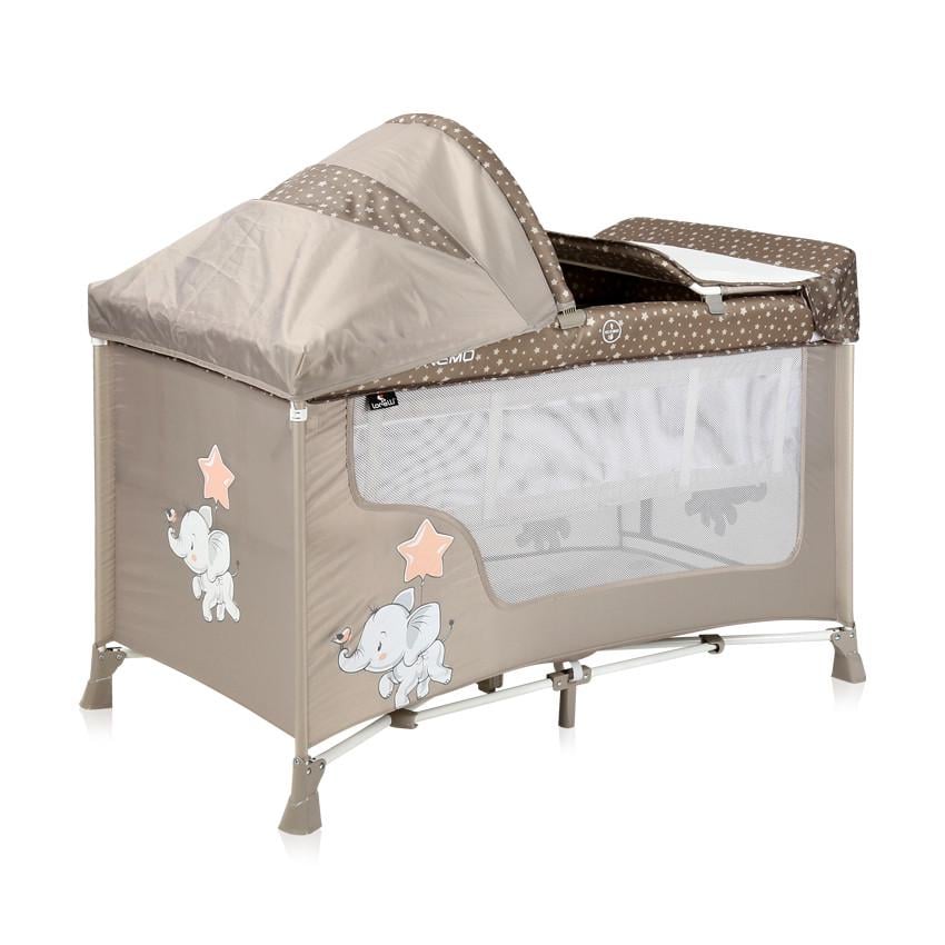 Ліжко-манеж Lorelli San Remo 2 Layers Plus Бежевий (10080082071) - фото 2 Ліжко-манеж Lorelli San Remo 2 Layers Plus Бежевий (10080082071) - фото 2