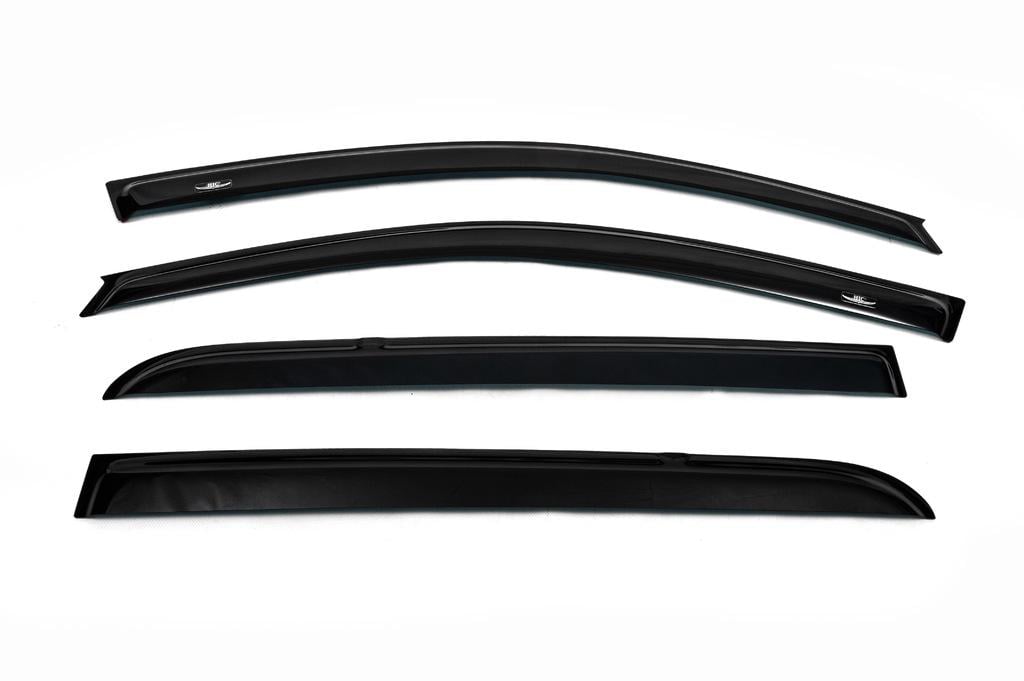 Ветровики HB HIC для Renault Megane II 2004-2009 гг. поликарбонат Черный