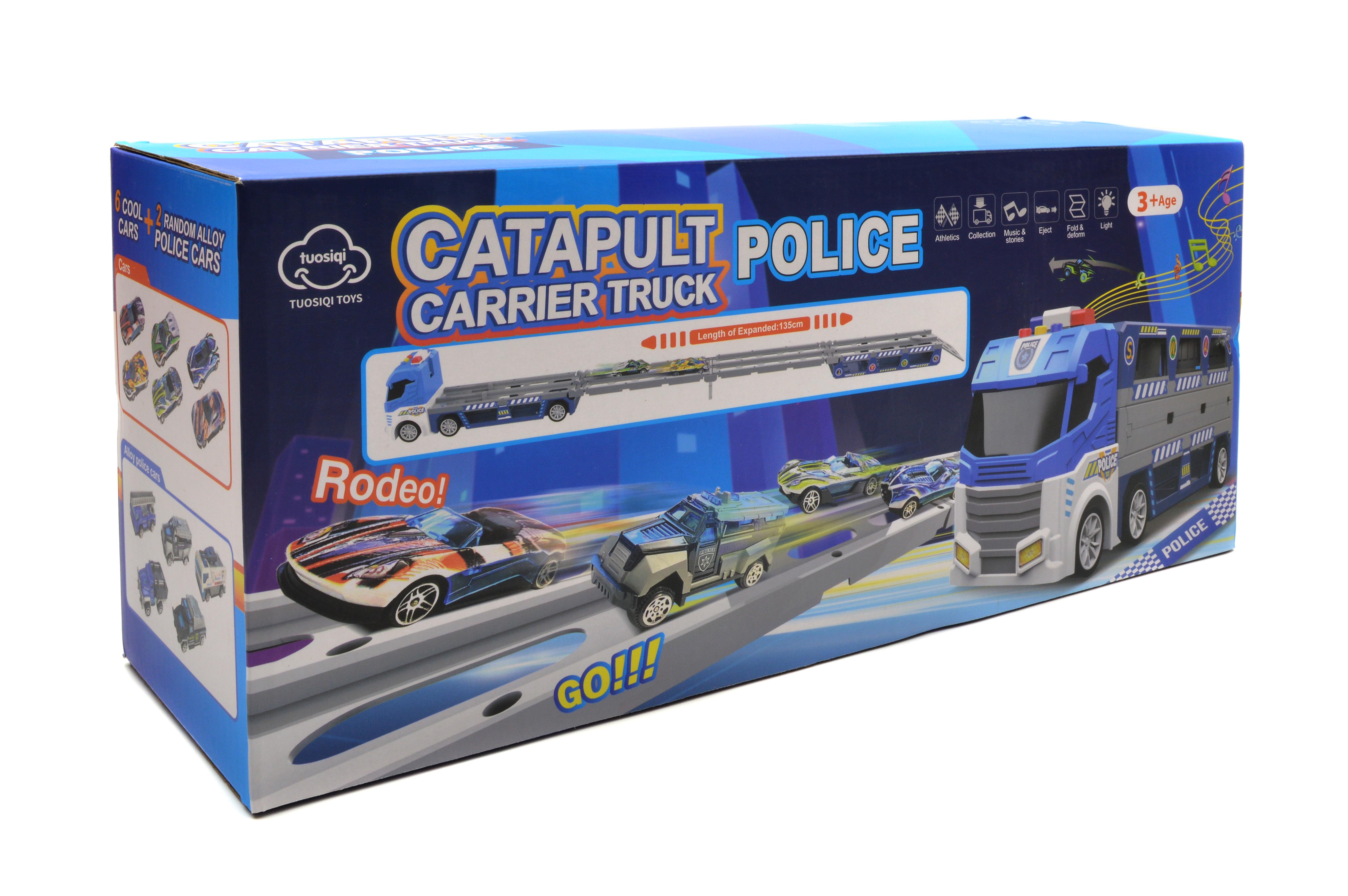 Автовоз с трамплином пусковым механизмом/машинками (T907A) - фото 9 Автовоз с трамплином пусковым механизмом/машинками (T907A) - фото 9