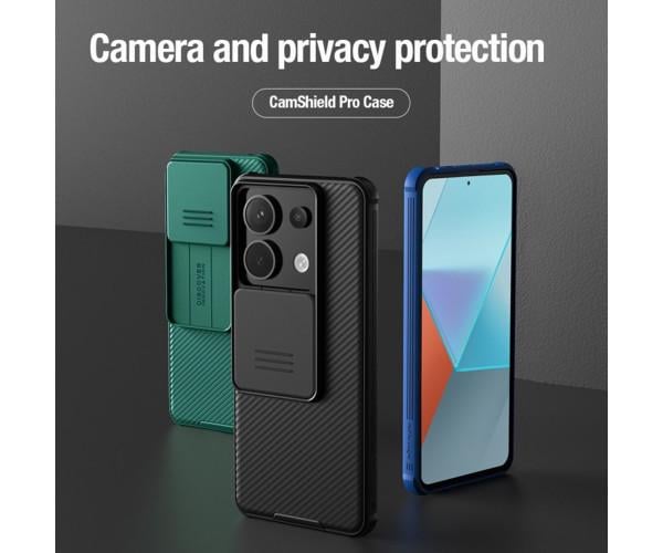 Чохол - накладка Nillkin Cam Shield Pro для Xiaomi Redmi Note 13 Pro 5G / Poco X6 Зелений - фото 4