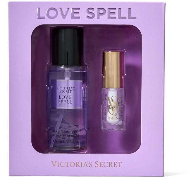 Подарочный набор Victoria's Secret The Mist&Kiss Two-Piece Gift Set Love Spell 75 мл/3,2 г